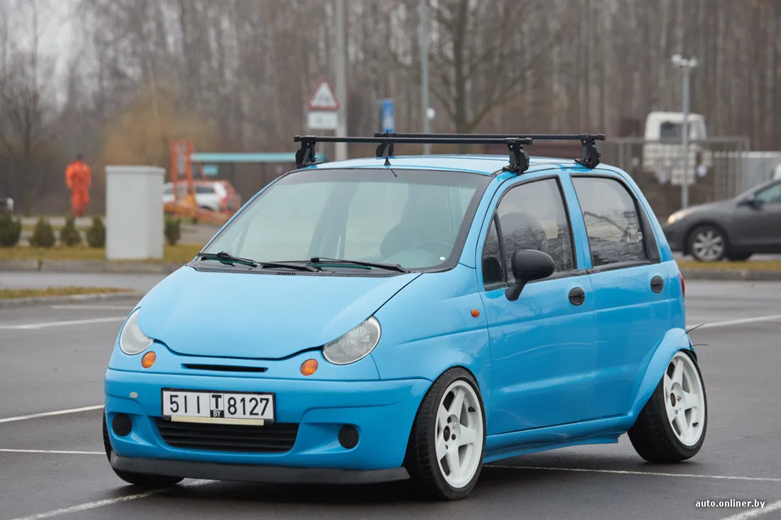 Тюнингованный Daewoo Matiz