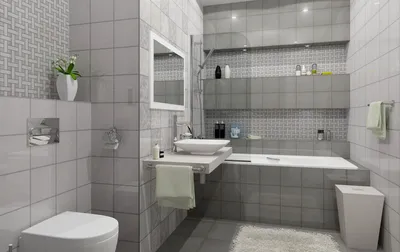 Фото матовой плитки в ванной комнате: выберите размер изображения