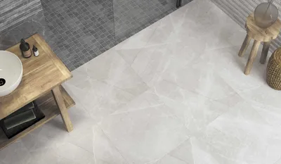 Идеи дизайна с использованием матовой плитки в ванной комнате
