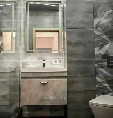 Фото с примерами дизайна ванной комнаты с матовой плиткой