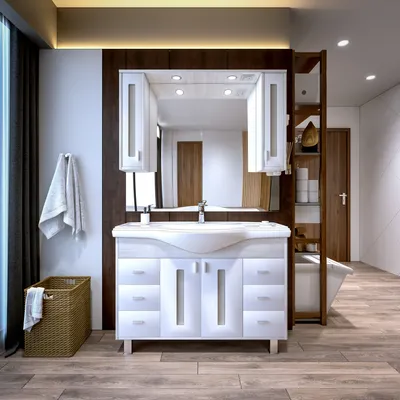Ванная комната: гармония и стиль с мебелью