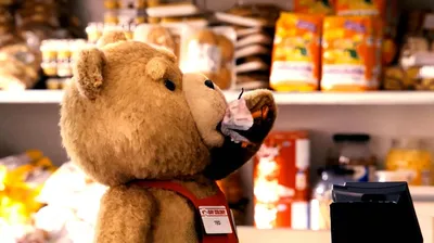 Медведь из фильма Третий лишний: захватывающий момент на фото