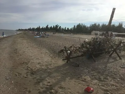 Обои Мелекино моря в закат: краски вечернего неба