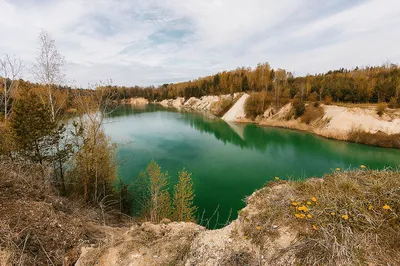 Фото Меловых озер Беларуси: магическая атмосфера