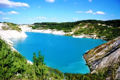 Эпические фотографии меловых озер Беларуси в 4K разрешении