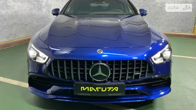 Фото Mercedes-Benz AMG GT 2023 с крупным планом