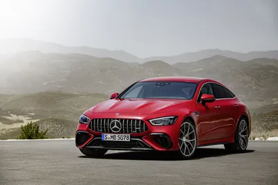 Новые снимки Mercedes-Benz AMG GT 2023