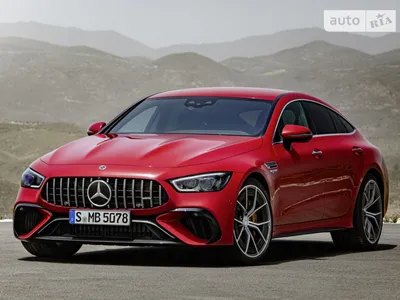 Фото Mercedes-Benz AMG GT 4-Door Coupe 2023 на фоне природы