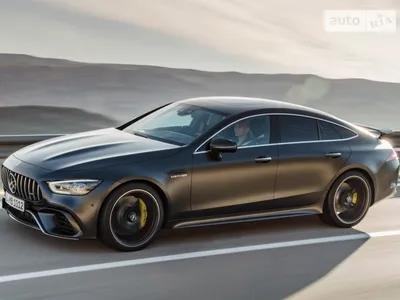 Mercedes-Benz AMG GT 4-Door Coupe 2023: фото на светлом фоне