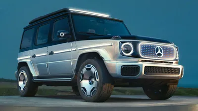 Изображения Mercedes-Benz G-Class 2023 на закате