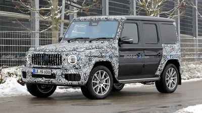 Картинки Mercedes-Benz G-Class 2023 с системой ночного видения