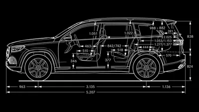 Фото Mercedes-Benz GLS-Class 2023 на трассе