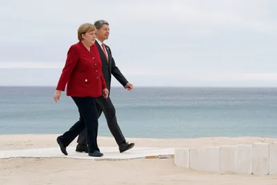 Меркель пляж: уникальные изображения для скачивания