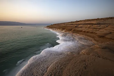 Фотография Мертвого моря в 4K разрешении - ни одна деталь не упадет