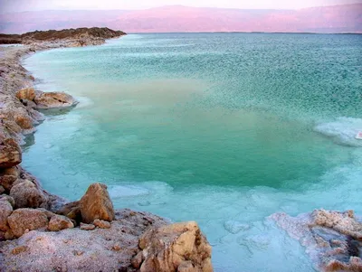 Загадочность Мертвого моря на фотографиях 
