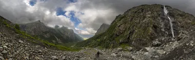 Фотография Мидаграбинских водопадов, разрешение 4K