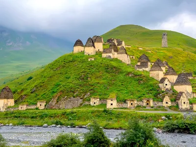 Панорамные фото Мидаграбинских водопадов