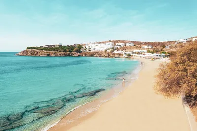 Пляжи Миконос: красота на фото