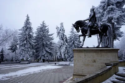 Зимний калейдоскоп: Вариации Минеральных вод на фото