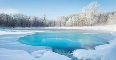 Зимний фотомир: Минеральные воды в объективе зимних чудес