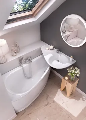 Фото: современные подходы к дизайну мини ванной