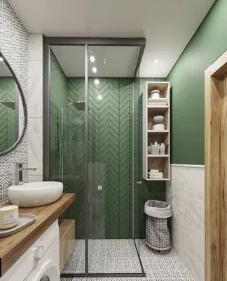 Фото: мини ванная комната в новом свете