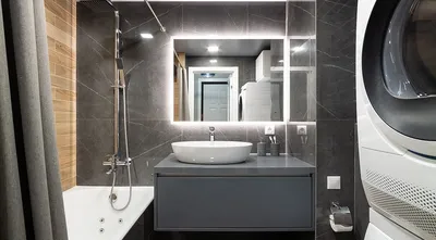 Фото: современные тенденции в дизайне мини ванной
