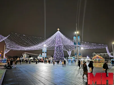 Волшебные фотографии Минска на Новый год: разные форматы