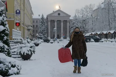 Зимний взгляд на Минск: Свежие фотографии города