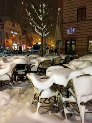 Зимние романтические уголки Мюнхена: Изображения для скачивания