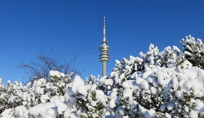 Зимняя атмосфера Мюнхена: Фотографии в различных размерах