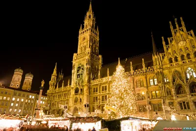 Зимние сказочные пейзажи Мюнхена: Фото в различных форматах