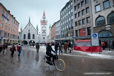 Прекрасные виды Мюнхена зимой: Изображения для скачивания