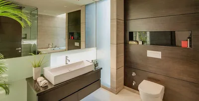 Элегантные ванные комнаты: фотогалерея стильных интерьеров