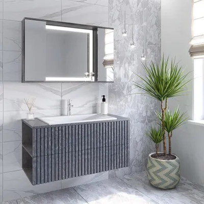 Фотообзор уникальных дизайнов ванных комнат