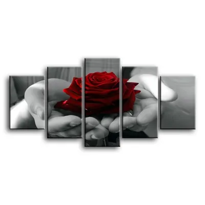 Картинки розы в модулярном стиле – выберите размер и формат скачивания