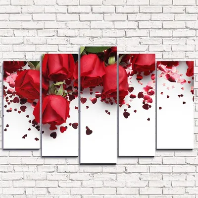 Фотографии розы в модульном исполнении – различные размеры и форматы для выбора