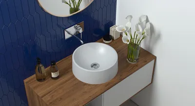 Уникальные дизайны моек для ванной комнаты - фото