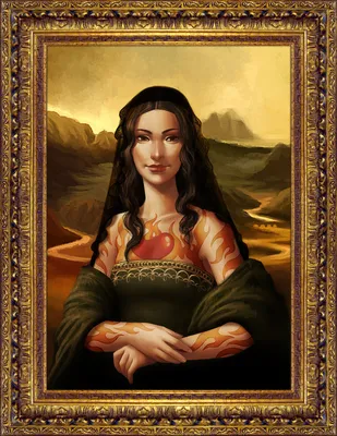 4) Мона Лиза: необычные и забавные фотографии для вашего вдохновения
