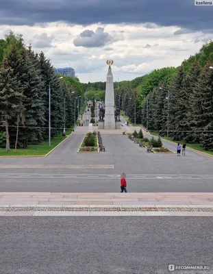 Фотография Монумента победы Москва Поклонная гора для обоев на рабочий стол