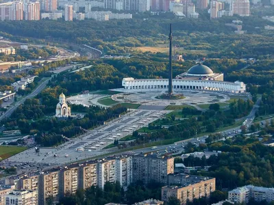 Арт-фото Монумента победы Москва Поклонная гора в png формате