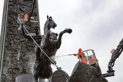 Фотка Монумента Победы в Москве на андроид бесплатно