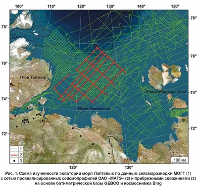 Красивые обои на рабочий стол с фоном Моря лаптевых