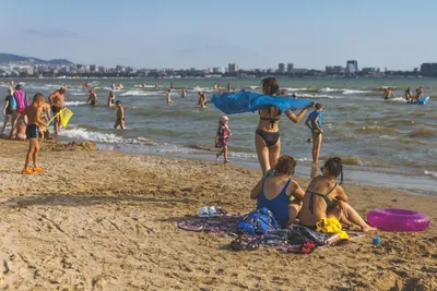 Туристический рай на Черноморском побережье в Анапе в сентябре (фото)