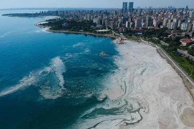 Арт-фото природного морского пейзажа в Таджикистане