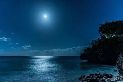 Фото на андроид с картинкой моря ночью: заполни свой экран красотой