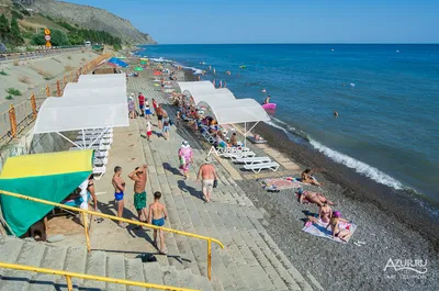 Фото Морское крым пляж - скачать бесплатно в формате JPG