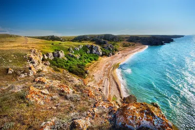Пляжи Морского крымского побережья в фотографиях: идеальное место для отдыха и фотосессий