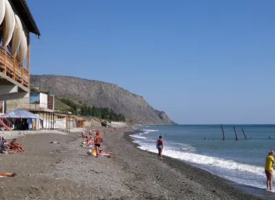 Фото пляжа в Крыму в формате PNG