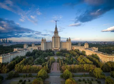 Фотографии Московского государственного университета: учебные корпуса